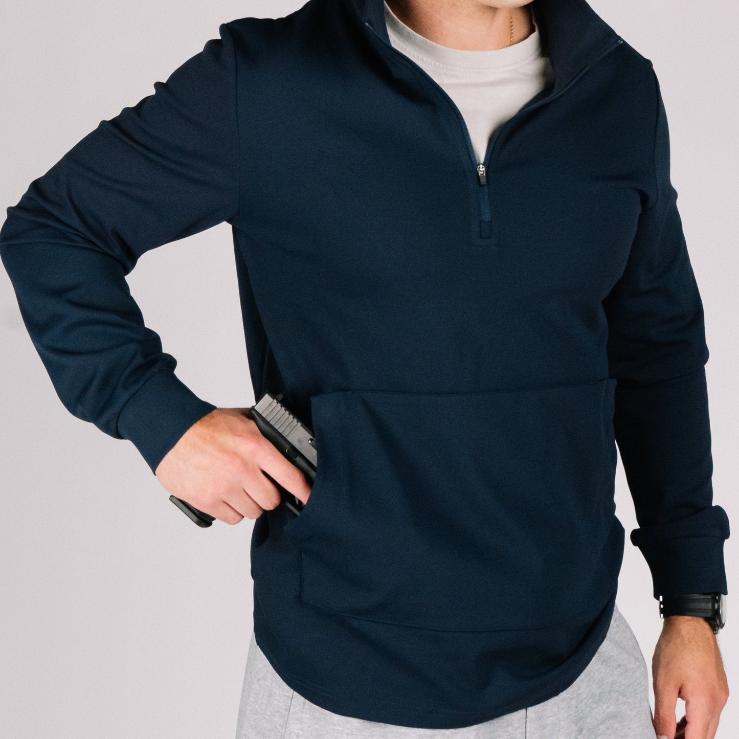 Durable Quarter Zip