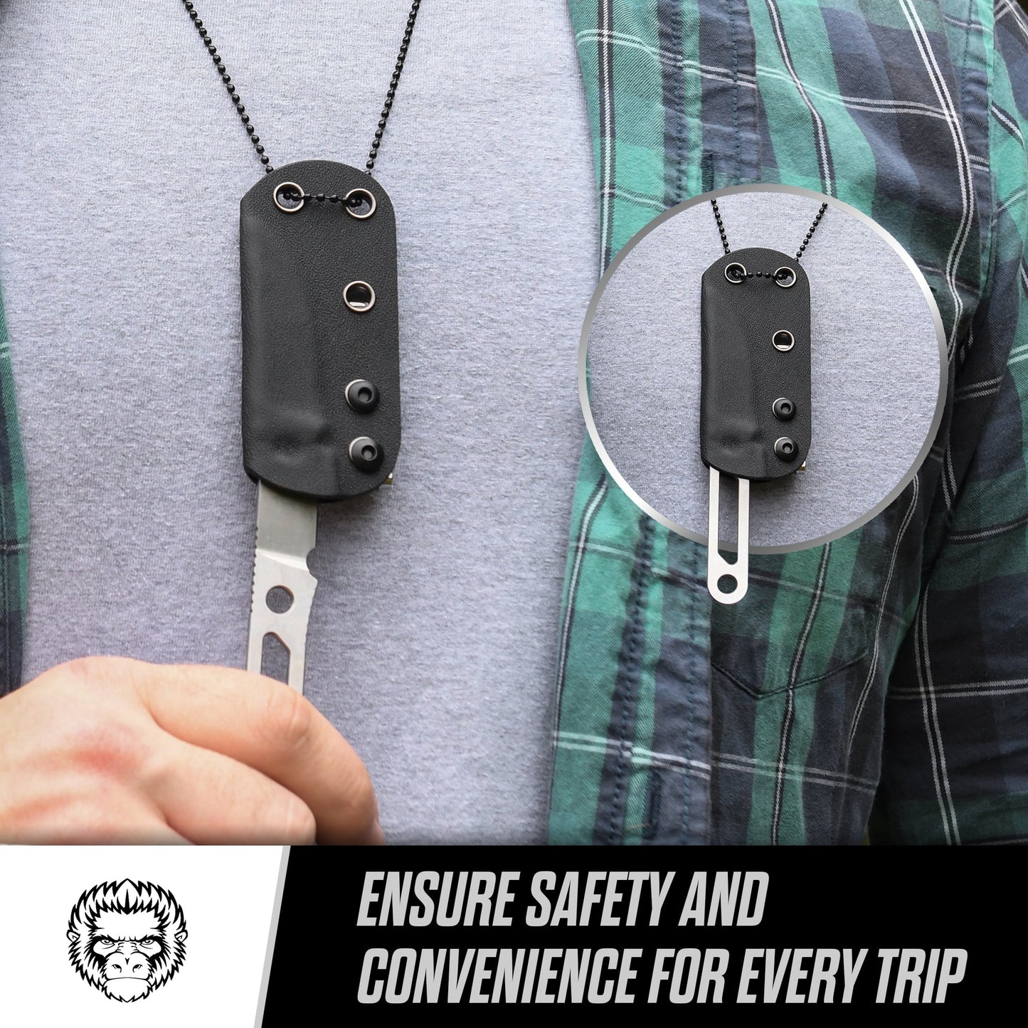 The Scalpel All-Steel Survival Knife Giftset for Outdoors